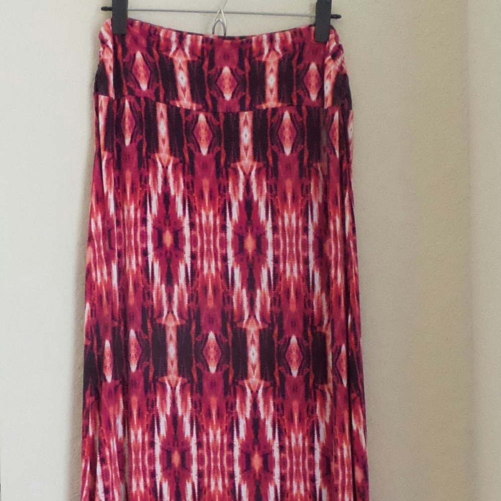 Maxi skirt multi colored
